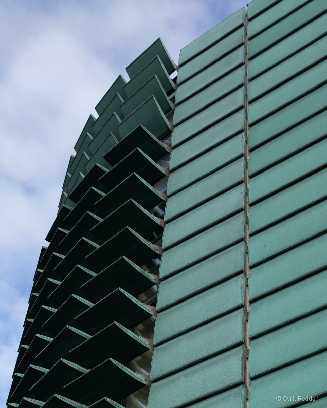 Exterior facade of Nordic Embassies in Berlin