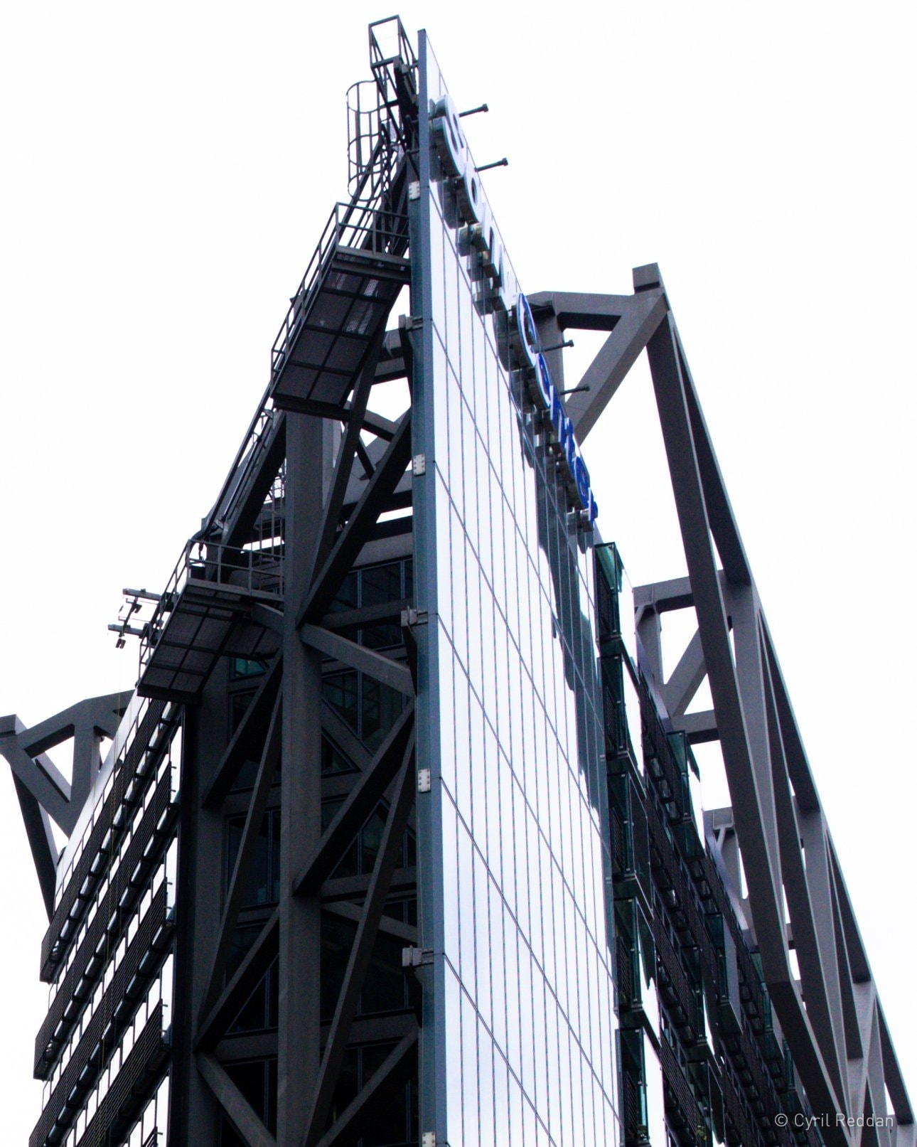 Photography of highly engineered architectural structure