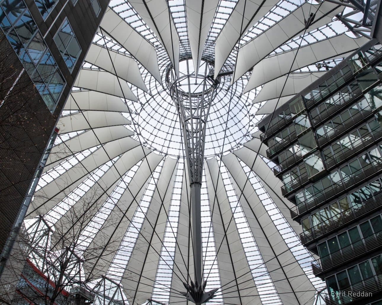 Photo of Sony Centre roof structure