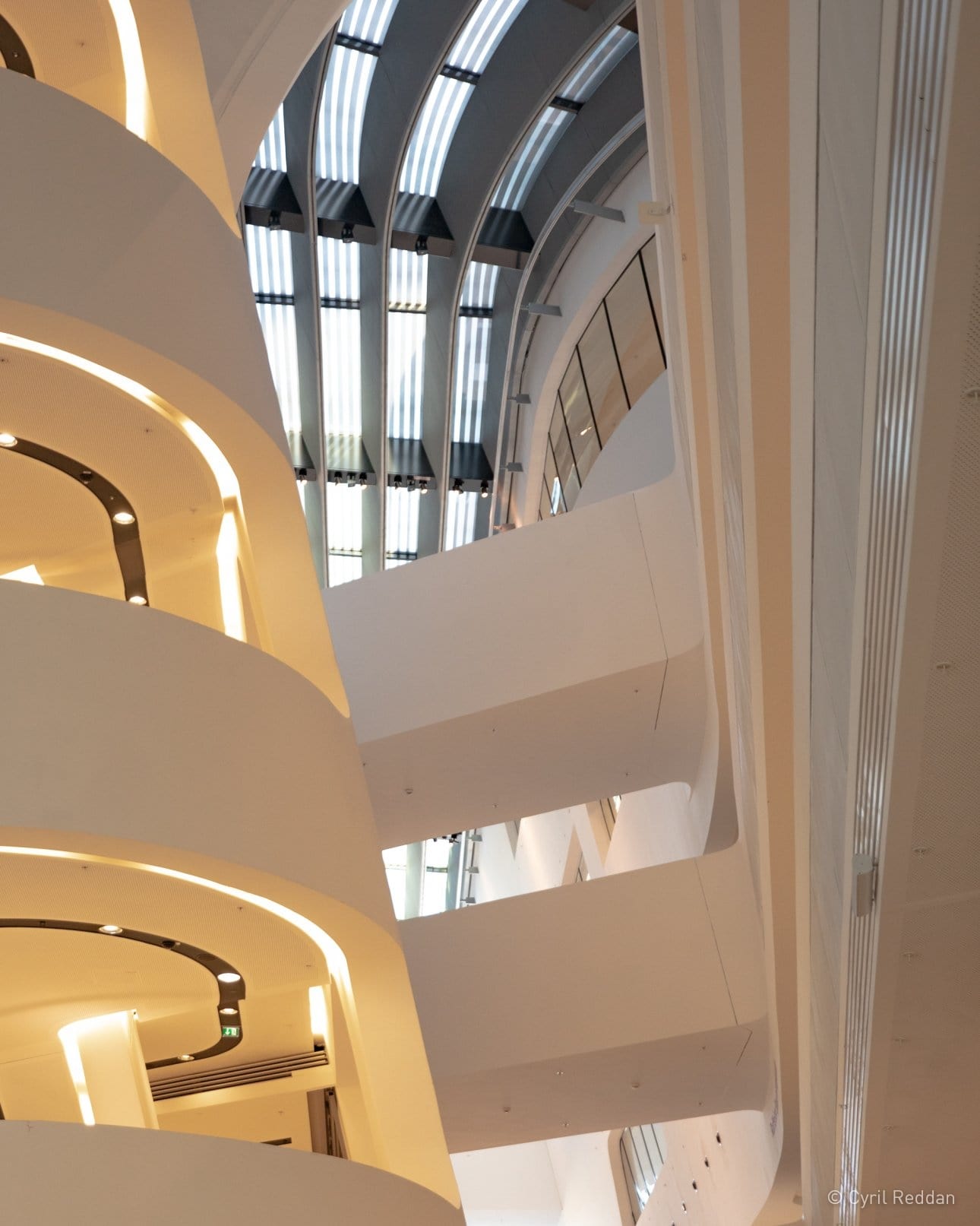 Photo of interior walkways